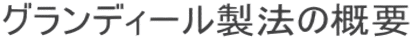 グランディール製法の概要