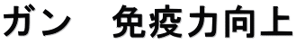 ガン　免疫力向上